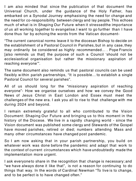 Pasotral Letter for the Epiphany 2024 2