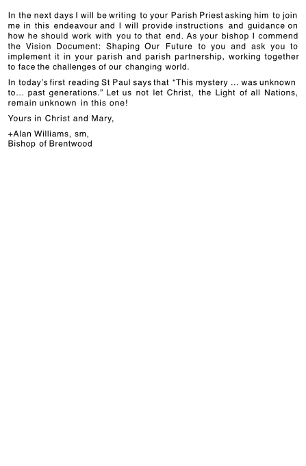 Pasotral Letter for the Epiphany 2024 3